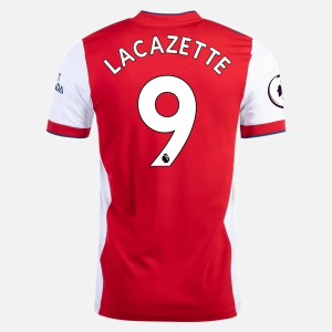 Koszulka Arsenal Alexandre Lacazette 9  Główna 2021/22 – Krótki Rękaw
