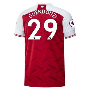 Koszulka Arsenal Mattteo Guendouzi 29 Główna 2020/2021 – Krótki Rękaw