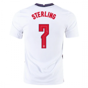 Koszulka Anglia Raheem Sterling 7 Główna Mistrzostwa Europy 2020 – Krótki Rękaw