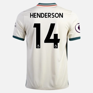 Koszulka Liverpool FC Jordan Henderson 14 Precz  2021/22 – Krótki Rękaw