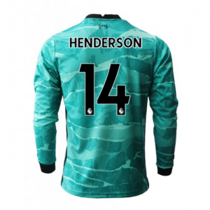 Koszulka Liverpool Jordan Henderson 14 Precz 2020/2021 – Długi Rękaw