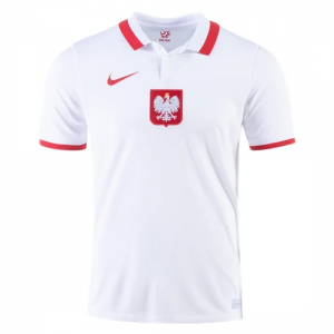 Koszulka Polska Główna Mistrzostwa Europy 2020 – Krótki Rękaw